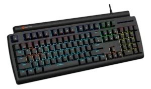 Teclado Mecánico Gamer Meetion MT-MK600MX Black Olly Go Blue Español Latino – Negro