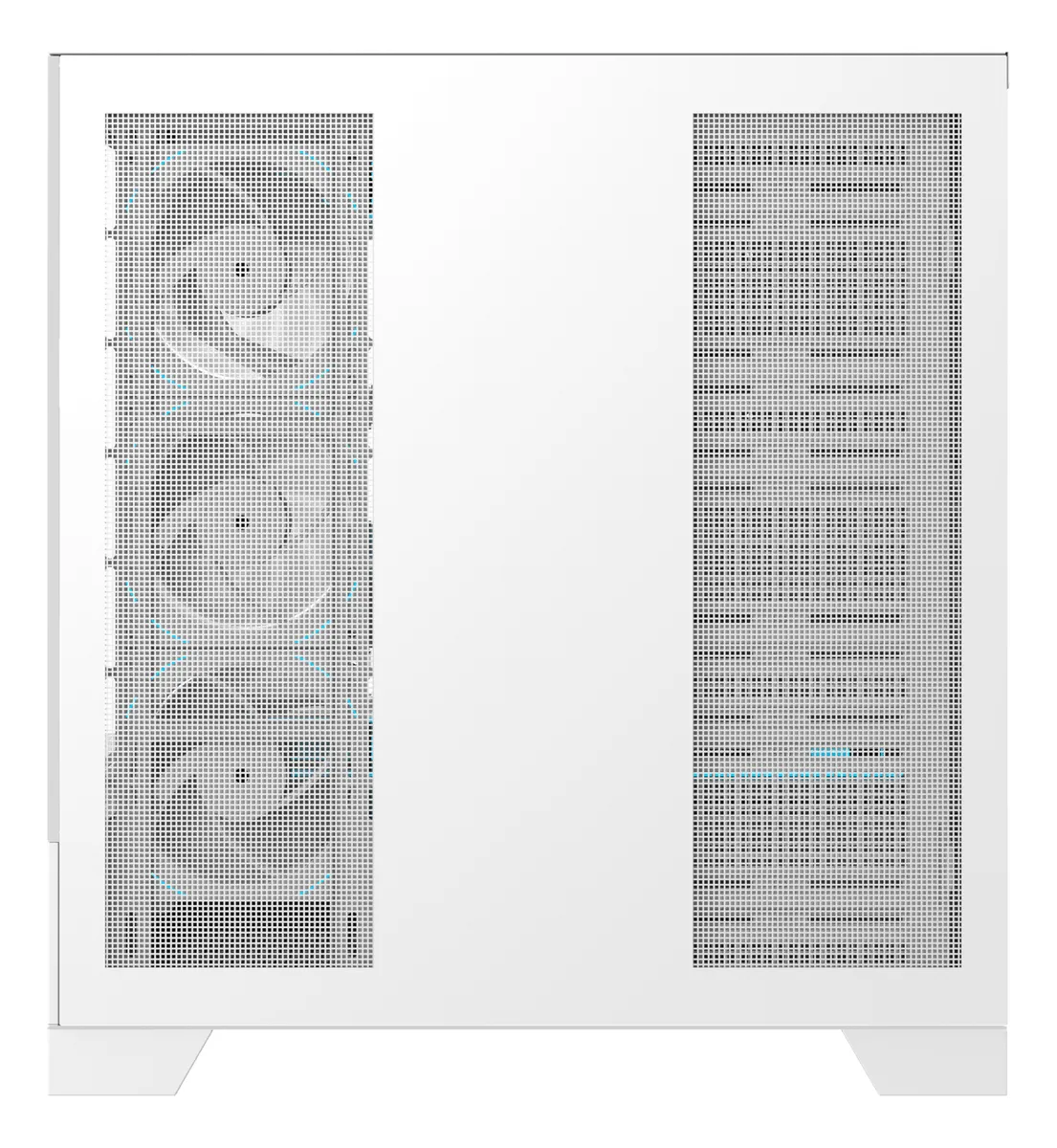 🖥️ Gabinete Gamer DarkFlash DY451 Pro ATX Blanco con Panel de Control Digital, ARGB y Soporte para 10 Ventiladores - Imagen 7