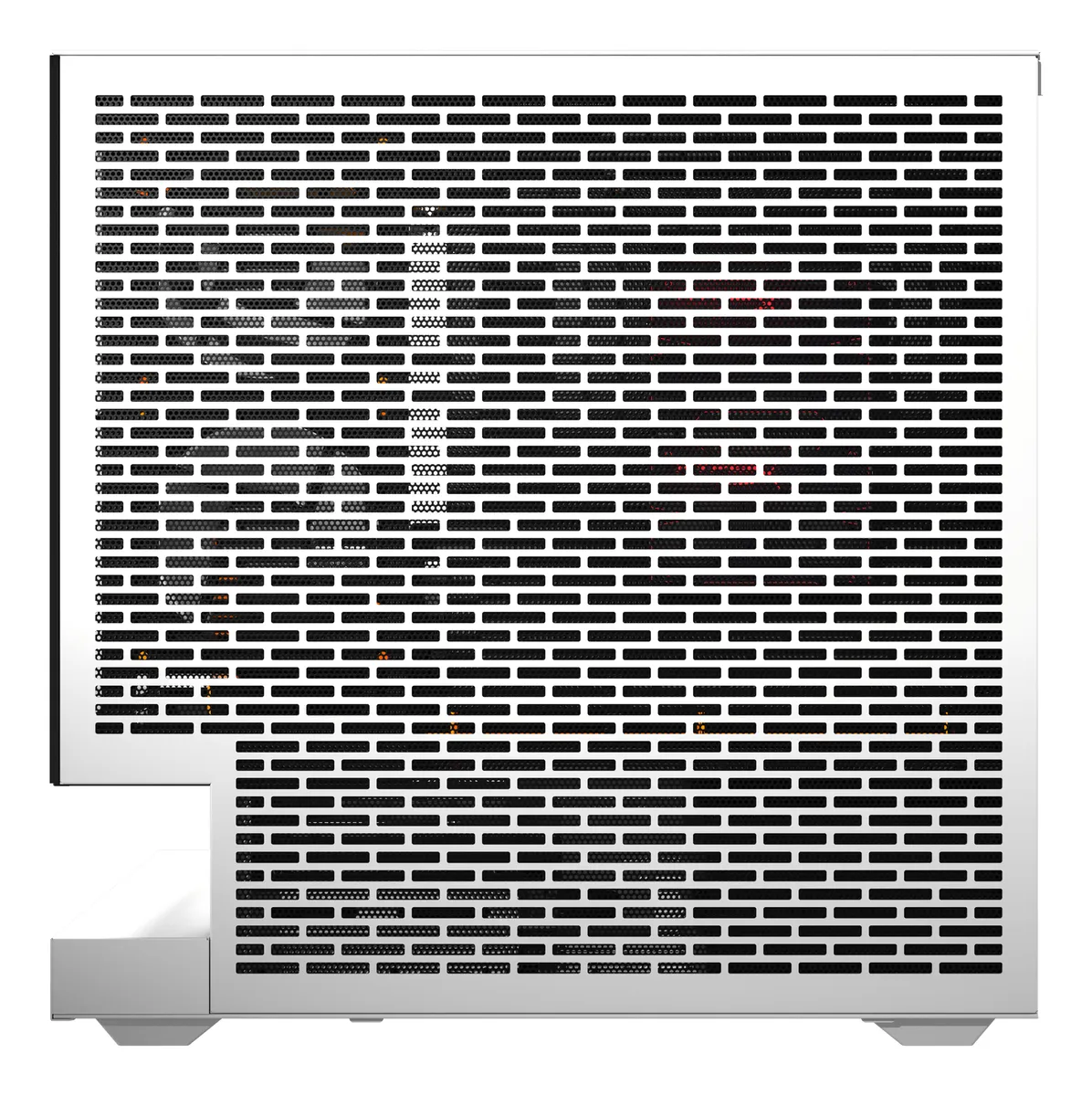 🖥️ Gabinete Gamer DarkFlash Floatron F1 M-ATX Blanco con Base Flotante, Vista Panorámica 270° y USB Tipo-C - Imagen 5