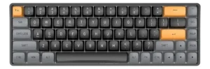 🏷️ Teclado Mecánico DarkFlash GD68 Tri-Modo 65 % Switch Yellow – Negro Español Latinoamérica