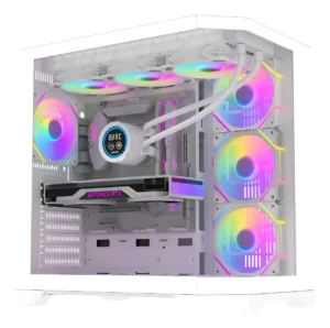 🖥️ Gabinete Gamer Aigo FT418 Pro ATX Vidrio Templado con 4 Ventiladores A-RGB