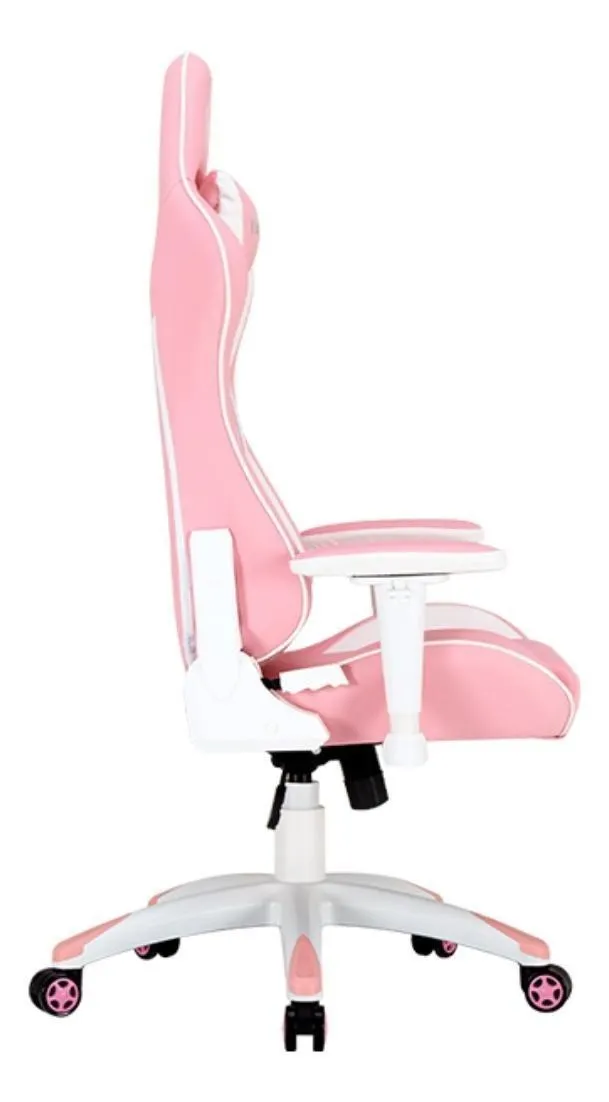 💺 Silla Gamer Meetion CHR16 – Rosa/Blanca - Imagen 2