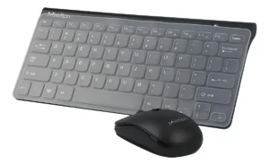 🏷️Combo Teclado y Mouse Inalámbrico 2.4 GHz Meetion MINI4000 – Negro Español Latinoamérica