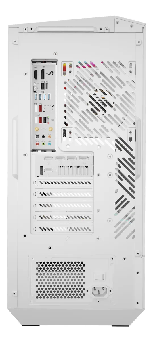 🖥️ Gabinete Gamer DarkFlash DY460 ATX Vidrio Templado 330° USB Tipo-C Panorámico (Blanco o Negro) - Imagen 6