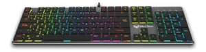 🏷️Teclado Gamer Mecánico Meetion MK80 Ultradelgado LED Negro Español Latinoamérica