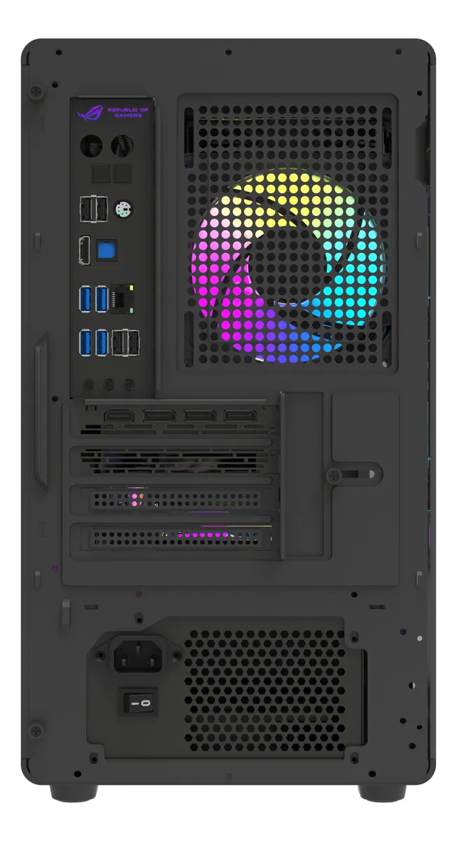 🖥️ Gabinete Gamer DarkFlash DB460M M-ATX Vidrio Templado con 4 Ventiladores RGB Incluidos Negro - Imagen 3