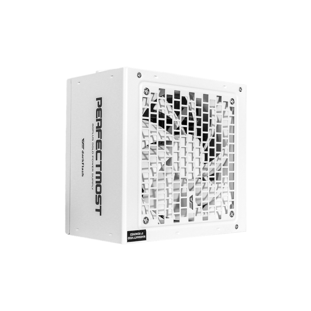 🔋 Fuente de Poder DarkFlash PMT750 White 750W Full Modular 80+ Gold – Blanca - Imagen 3