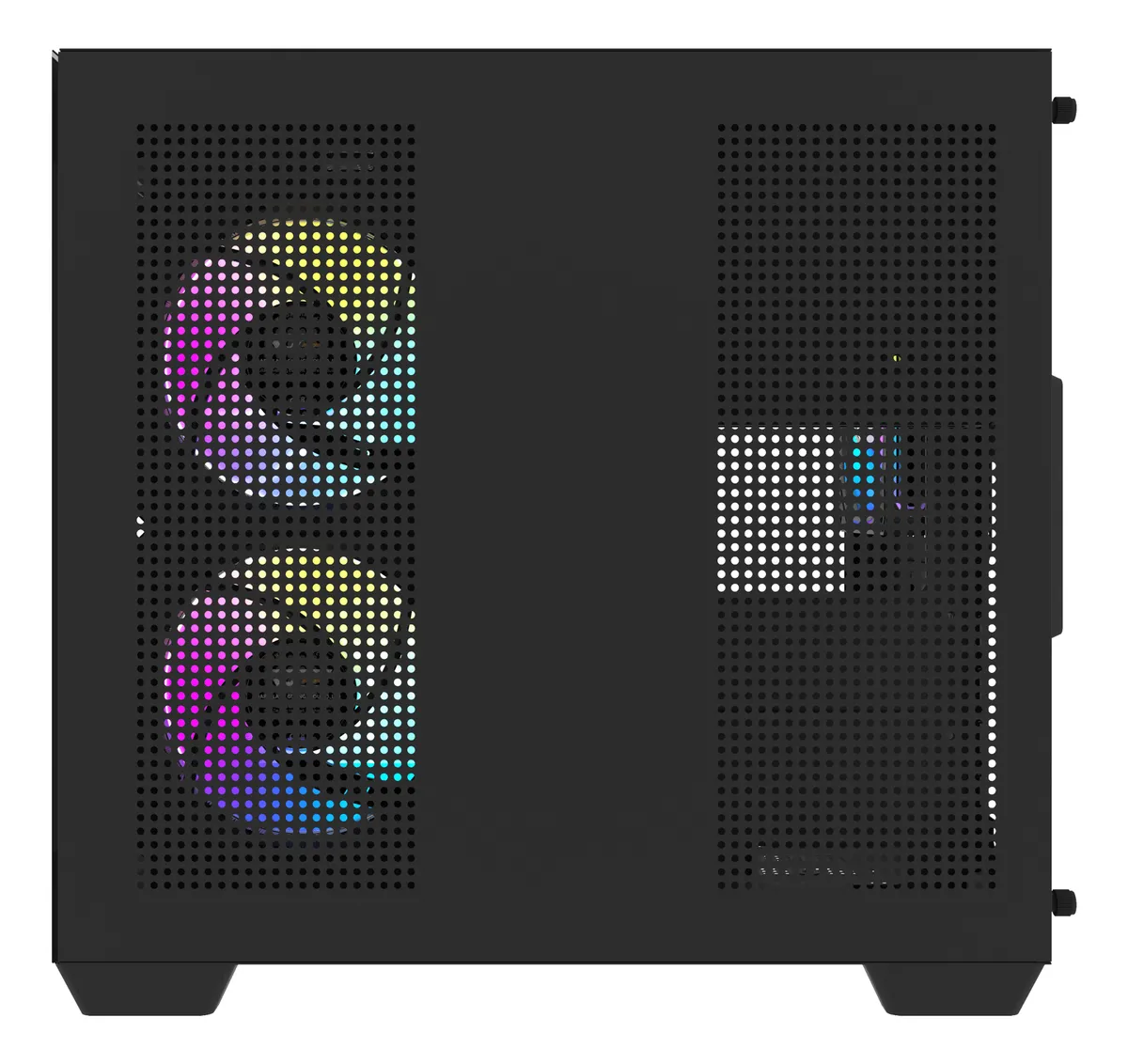 🖥️ Gabinete Gamer DarkFlash C275P M-ATX Vidrio Templado con 3 Ventiladores A-RGB Incluidos Negro - Imagen 2