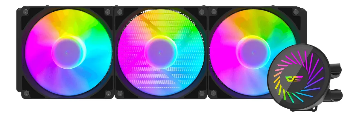 💧 Refrigeración Líquida DarkFlash DCS-360 ARGB 360 mm - Negro - Imagen 6