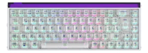 ⌨️ Teclado Magnético DarkFlash DH500G 68% 8K RGB 0.2ms Luz Neón