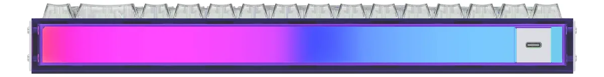 ⌨️ Teclado Magnético DarkFlash DH500G 68% 8K RGB 0.2ms Luz Neón - Imagen 3