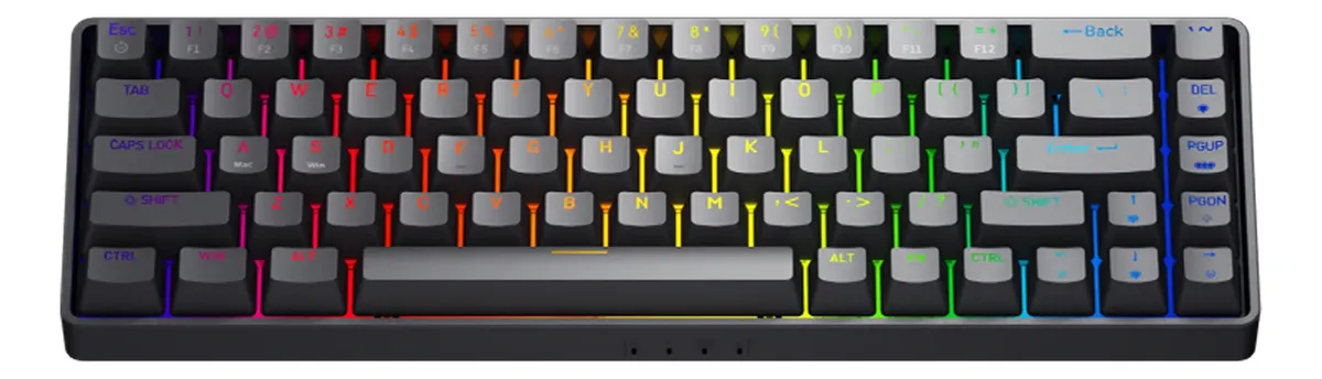⌨️ Teclado Magnético DarkFlash EZ68 65% RGB 8000Hz – Negro